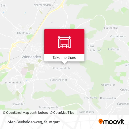 Карта Höfen Seehaldenweg