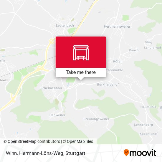 Карта Winn. Hermann-Löns-Weg