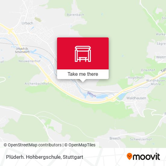Plüderh. Hohbergschule map