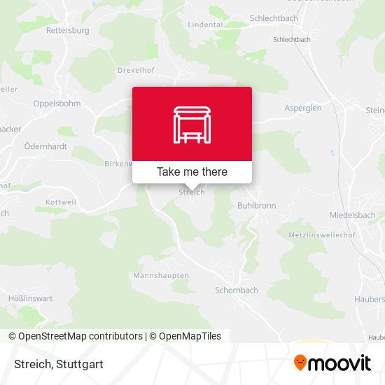 Карта Streich