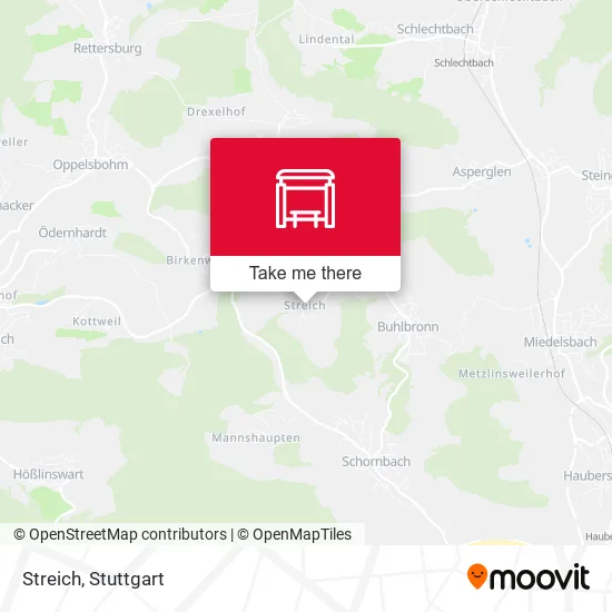 Карта Streich