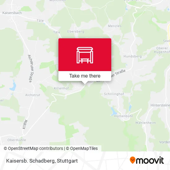 Карта Kaisersb. Schadberg