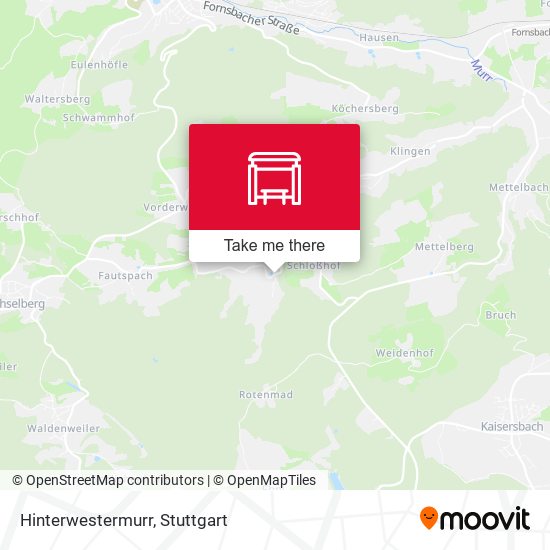 Карта Hinterwestermurr