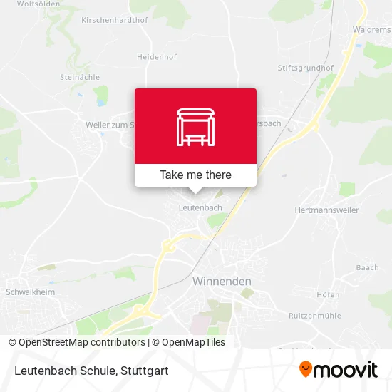 Карта Leutenbach Schule