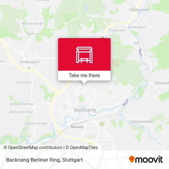 Карта Backnang Berliner Ring