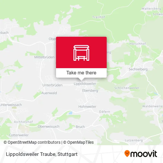 Карта Lippoldsweiler Traube