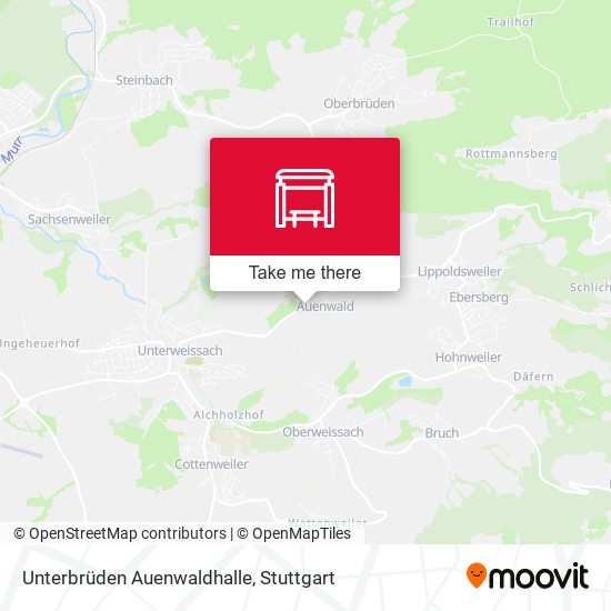 Unterbrüden Auenwaldhalle map