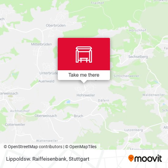 Lippoldsw. Raiffeisenbank map