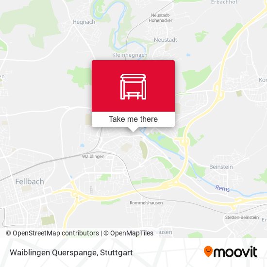 Карта Waiblingen Querspange