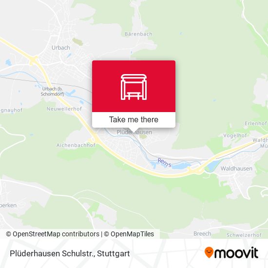 Plüderhausen Schulstr. map