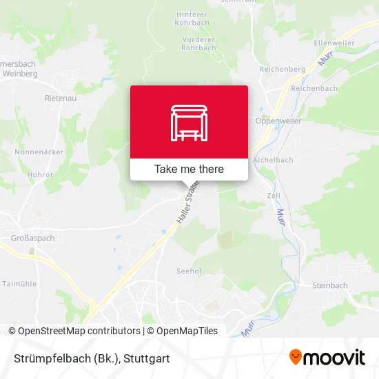 Карта Strümpfelbach (Bk.)