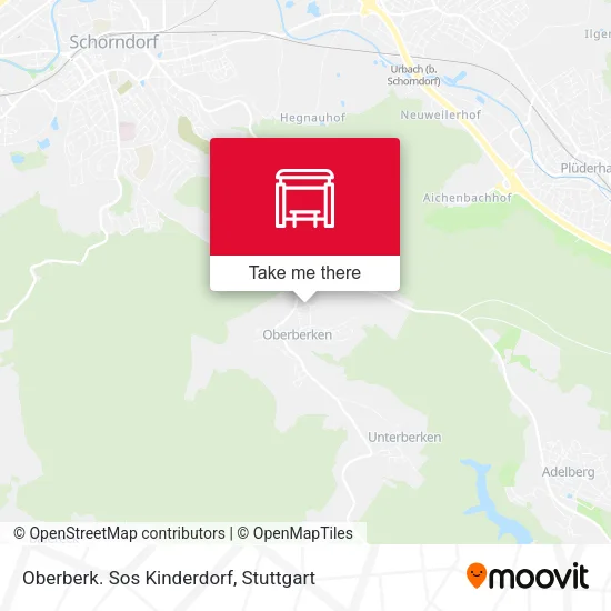 Карта Oberberk. Sos Kinderdorf