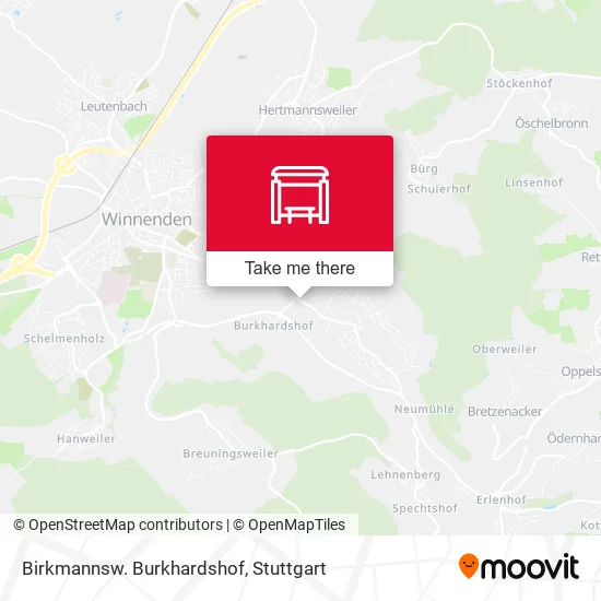 Карта Birkmannsw. Burkhardshof