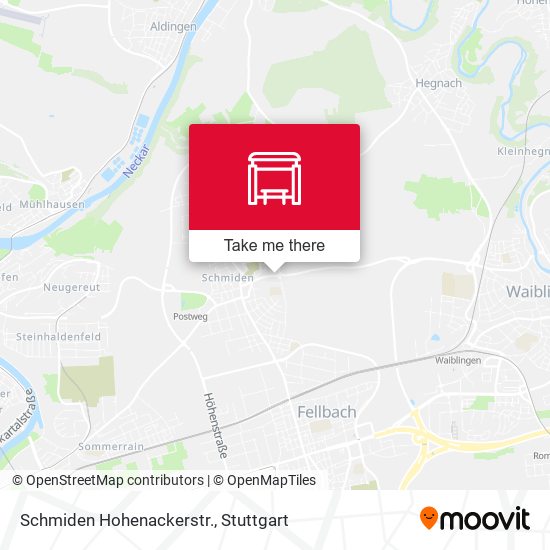 Schmiden Hohenackerstr. map