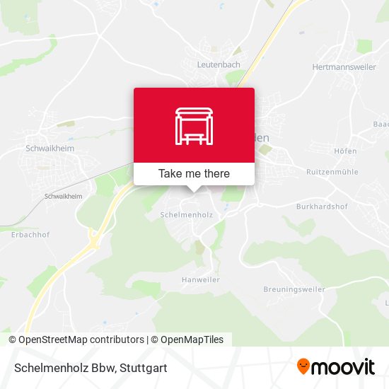 Schelmenholz Bbw map