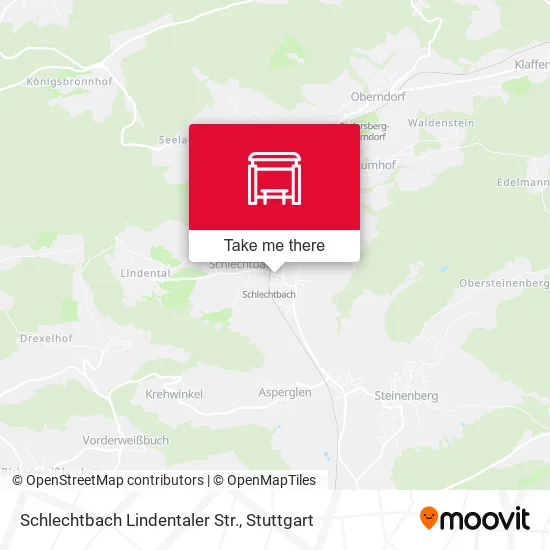 Карта Schlechtbach Lindentaler Str.