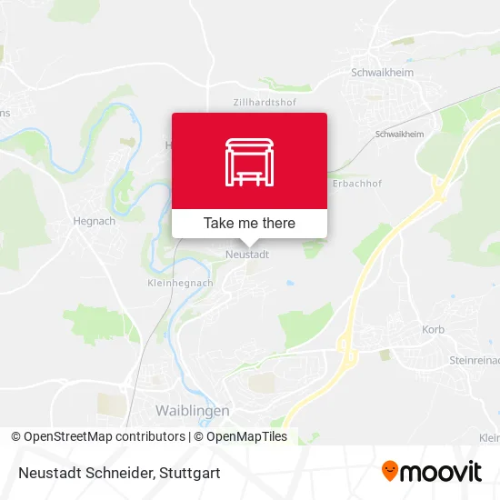 Neustadt Schneider map