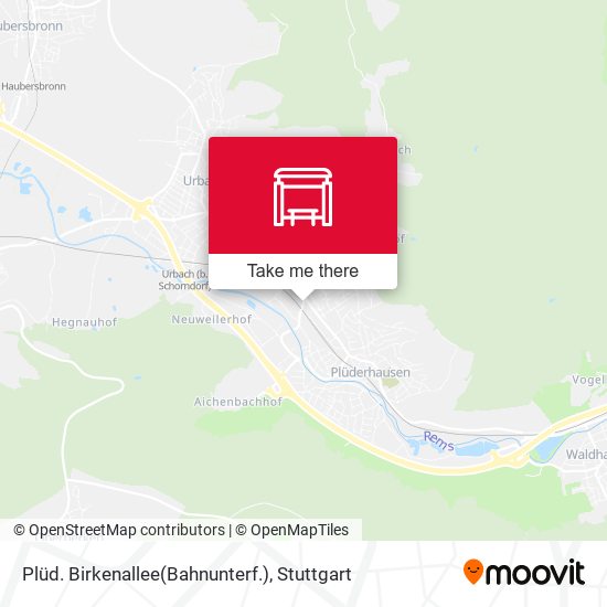 Plüd. Birkenallee(Bahnunterf.) map