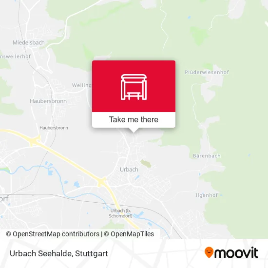 Карта Urbach Seehalde