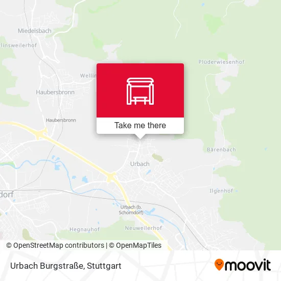 Карта Urbach Burgstraße
