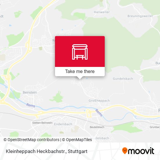 Kleinheppach Heckbachstr. map