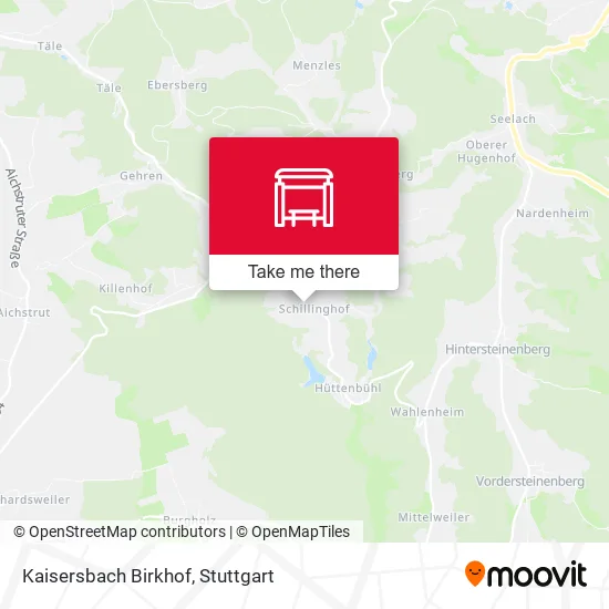 Карта Kaisersbach Birkhof