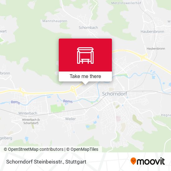 Schorndorf Steinbeisstr. map