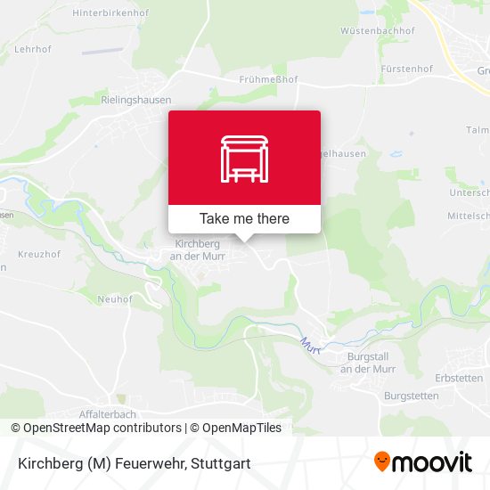 Kirchberg (M) Feuerwehr map