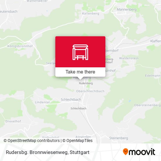Rudersbg. Bronnwiesenweg map