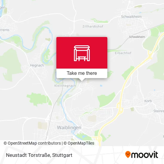 Neustadt Torstraße map