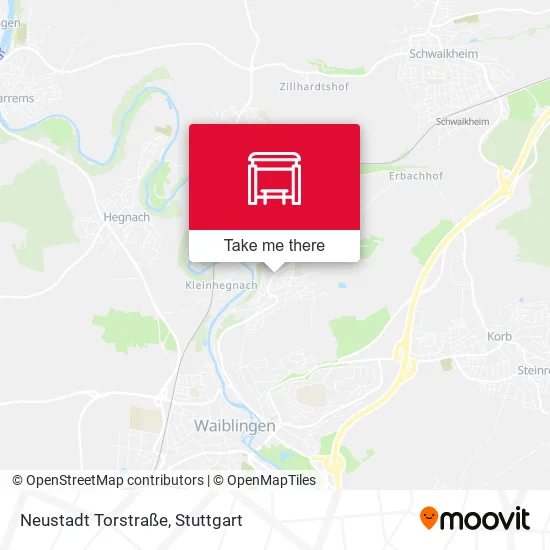Neustadt Torstraße map