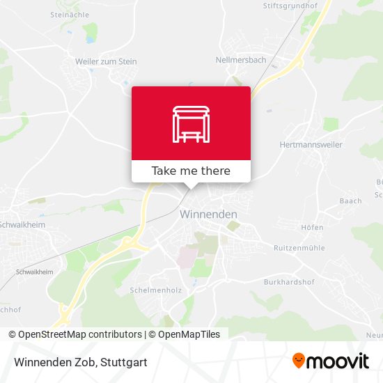 Карта Winnenden Zob