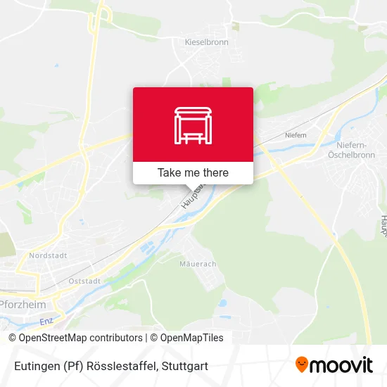 Eutingen (Pf) Rösslestaffel map