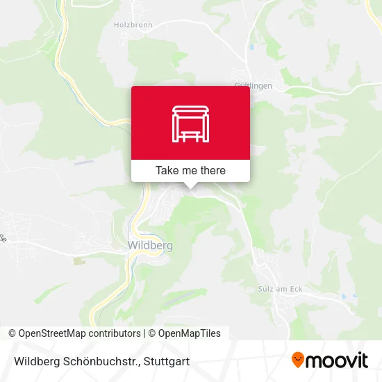 Карта Wildberg Schönbuchstr.