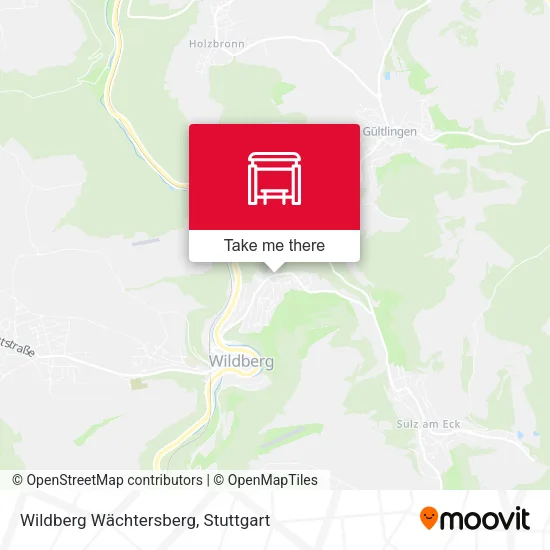 Карта Wildberg Wächtersberg