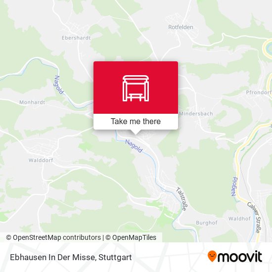 Ebhausen In Der Misse map
