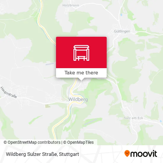 Карта Wildberg Sulzer Straße