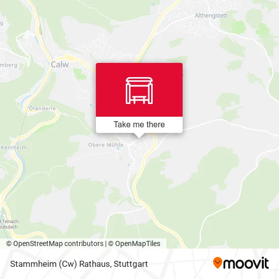 Карта Stammheim (Cw) Rathaus
