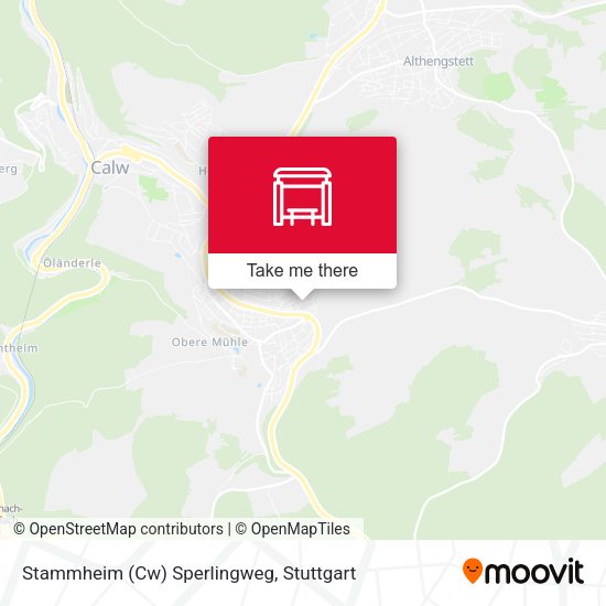 Карта Stammheim (Cw) Sperlingweg