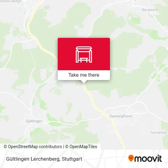 Карта Gültlingen Lerchenberg