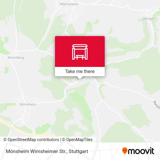 Карта Mönsheim Wimsheimer Str.