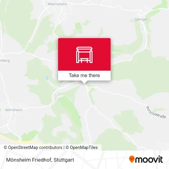 Карта Mönsheim Friedhof