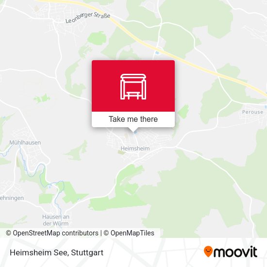 Карта Heimsheim See