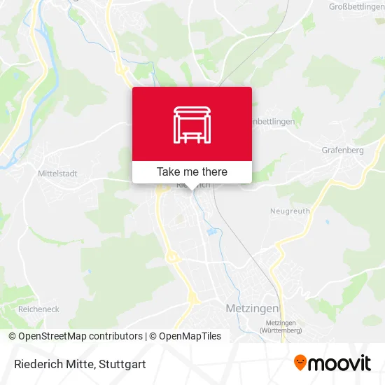 Карта Riederich Mitte