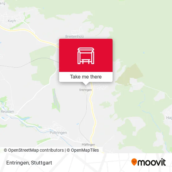 Карта Entringen
