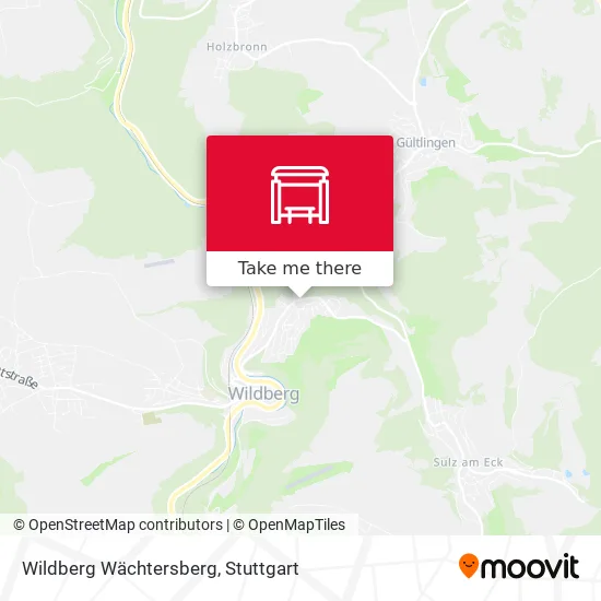 Карта Wildberg Wächtersberg