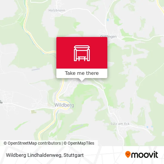 Карта Wildberg Lindhaldenweg