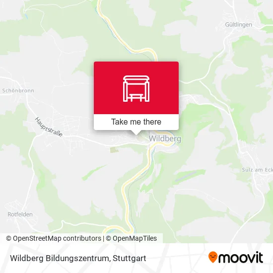 Карта Wildberg Bildungszentrum