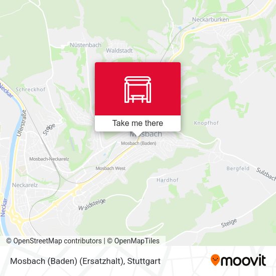 Карта Mosbach (Baden) (Ersatzhalt)