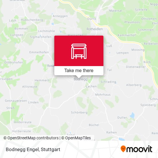 Карта Bodnegg Engel